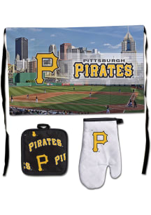 Pittsburgh Pirates 3 Piece Set BBQ Tool Set
