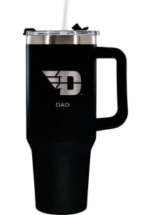 Dayton Flyers Dad 40oz Stainless Steel Tumbler - Black