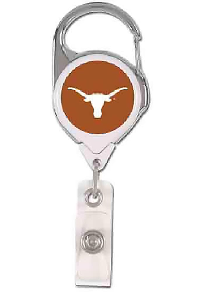 Texas Longhorns Silver Badge Holder