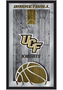 UCF Knights Basketball Hanging Back Bar Mirror
