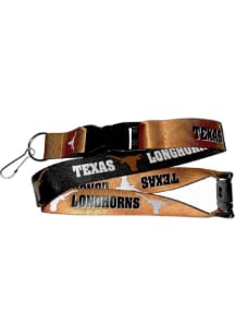 Texas Longhorns Orange, Black Reversible Buckle Lanyard
