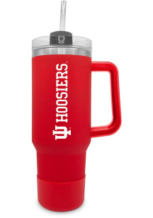 Red Indiana Hoosiers 40 oz Stainless Steel Tumbler