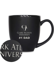 Clark Atlanta University #1 Dad 15oz Bistro Ceramic Mug - Black