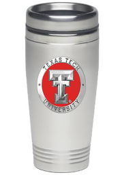 Texas Tech Red Raiders Silver Travel Mug