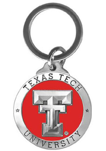 Texas Tech Red Raiders Red Pewter Keychain