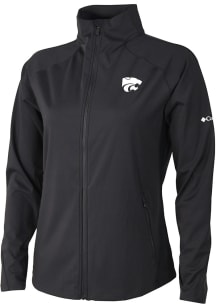 Womens K-State Wildcats Black Columbia Fairway Friends Light Weight Jacket