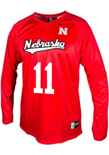 Teraya Sigler Genuine Collective Mens Red Nebraska Cornhuskers NIL Jersey