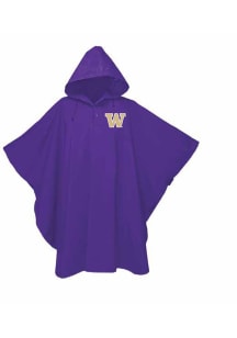 Purple Washington Huskies Stadium Poncho