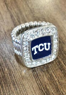 TCU Horned Frogs Stretch Womens Ring