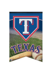 Texas Rangers 17x26 Baseball Felt Banner