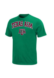 Majestic Texas A&M Aggies Green St. Pats Short Sleeve T Shirt