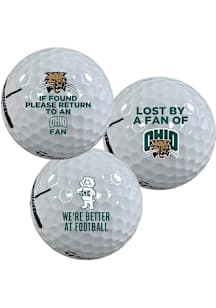 Ohio Bobcats Funny team logo Golf Balls