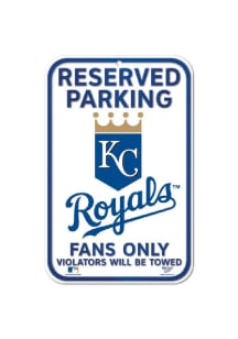 Kansas City Royals Reserved Parking Sign