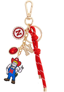 Nebraska Cornhuskers Logo Keychain - Red