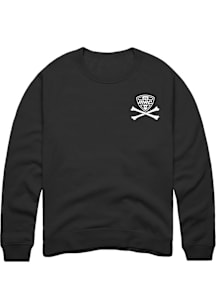 Summit Sportswear MAC Mens Black Fly the Flag Long Sleeve Crew Sweatshirt