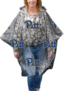 Blue Pitt Panthers Mascot Poncho