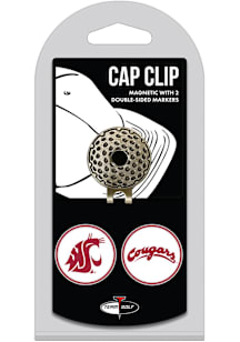 Washington State Cougars Ball Marker Cap Clip