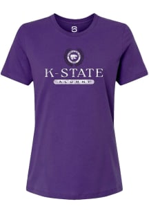 K-State Wildcats Purple Summit Sportswear Alumni Short Sleeve T-Shirt