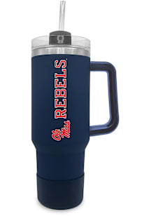 Ole Miss Rebels 40 oz Stainless Steel Tumbler - Navy Blue