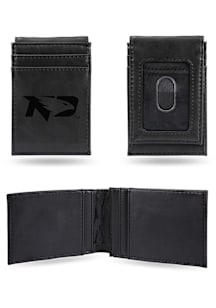 North Dakota Fighting Hawks Laser Engraved Mens Bifold Wallet