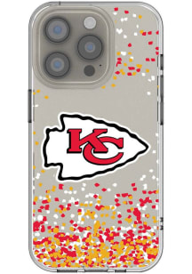 Kansas City Chiefs Confetti iPhone Clear Phone Cover