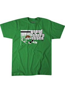Jake Oettinger Dallas Stars Youth Kelly Green Grand Theft Otter Player Tee