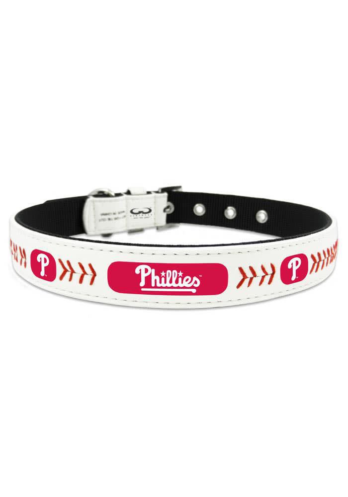 Philadelphia Phillies Large White Pet Collar