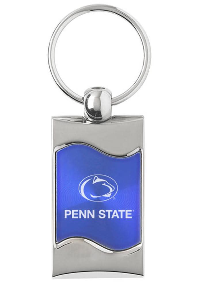 Penn State Nittany Lions Blue Wave Keychain