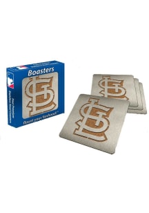 St Louis Cardinals 4pk Stainless Steel Coaster