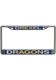 Drexel Dragons Team Name Chrome License Frame