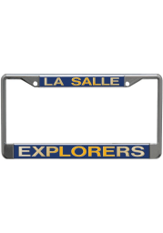 La Salle Explorers Chrome License Frame