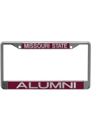 Missouri State Bears Chrome Alumni License Frame