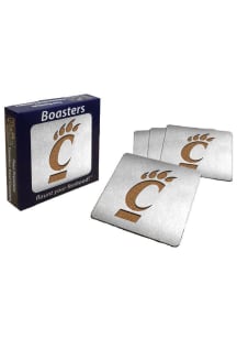 Silver Cincinnati Bearcats 4pk Stainless Steel Coaster