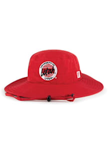 Utah Utes Red Circle Boonie Mens Bucket Hat