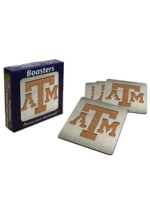 Texas A&amp;M Aggies 4pk Stainless Steel Coaster