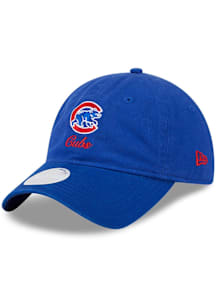 New Era Chicago Cubs Blue W Preppy Team 9TWENTY Womens Adjustable Hat