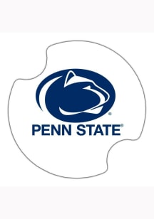 Penn State Nittany Lions 2 Pack Car Coaster - White