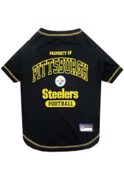 Pittsburgh Steelers Team Logo Pet T-Shirt