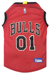 Chicago Bulls Basketball Pet Jersey