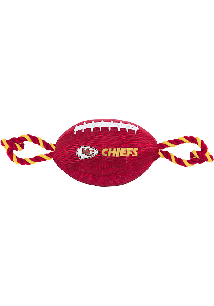 Kansas City Chiefs Football Rope Pet Toy