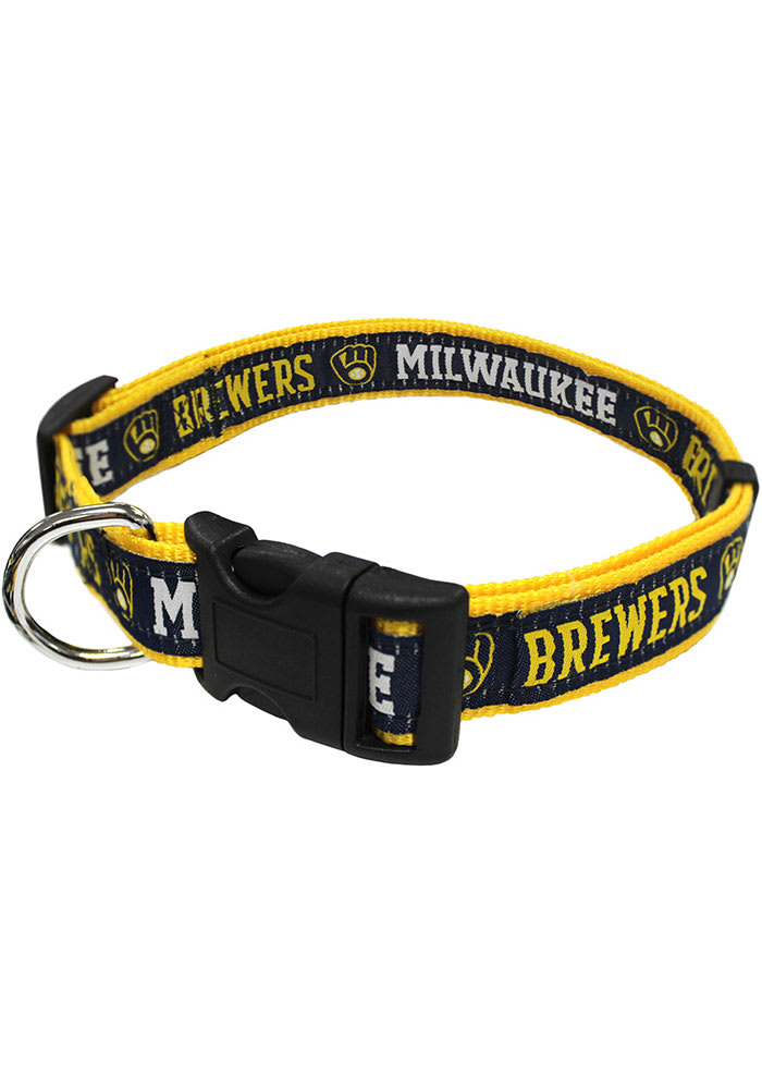 Milwaukee Brewers Adjustable Pet Collar