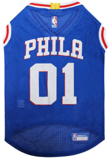 Philadelphia 76ers Basketball Mesh Pet Jersey