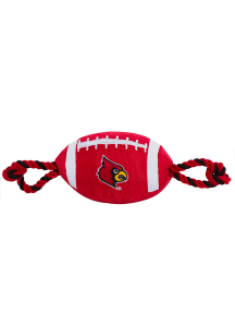 Louisville Cardinals Nylon Football Pet Toy