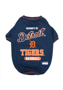 Detroit Tigers Team Logo Pet T-Shirt