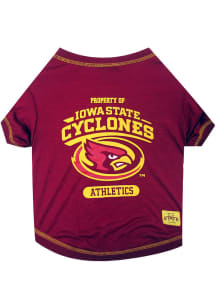 Iowa State Cyclones Team Logo Pet T-Shirt