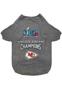 Kansas City Chiefs 2022 Super Bowl LVII Champs Pet T-Shirt