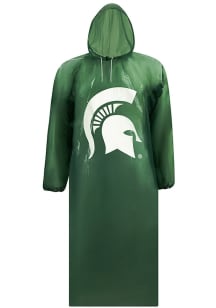 Green Michigan State Spartans Basic Poncho