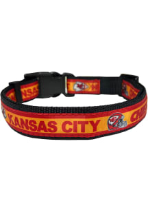 Kansas City Chiefs Satin Pet Collar