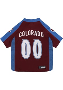 Colorado Avalanche Team Color Pet Jersey