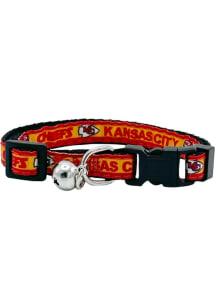 Kansas City Chiefs Cat Design Pet Collar